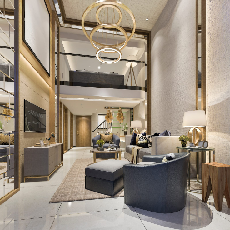 Modern lighting fixture